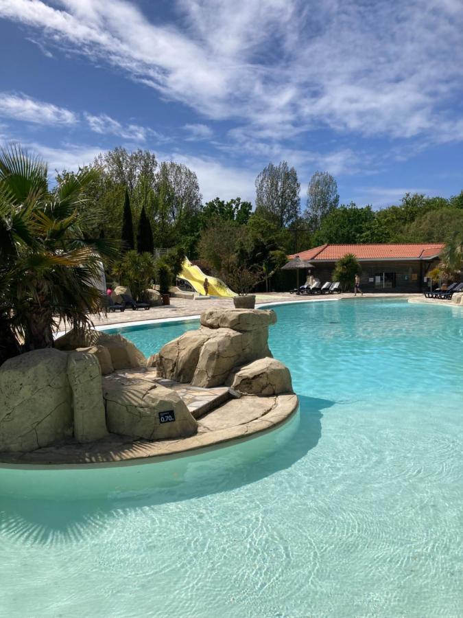 Camping 5* - Biscarosse Lac - Mobilhome 2 Chambres - 4 Personnes Бискаррос Экстерьер фото